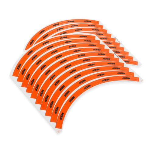 Wheel rim sticker kit 78009099000