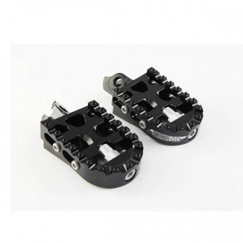 Footpegs Adjustable SUZUKI Black 70-AFSU-02K