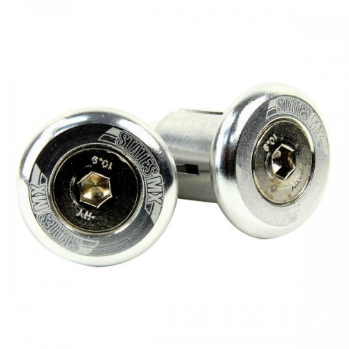 Bar Ends Off Road Silver