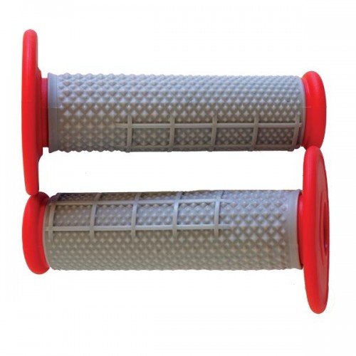 Micro Diamond Grips 1/2 waffle 120mm Red
