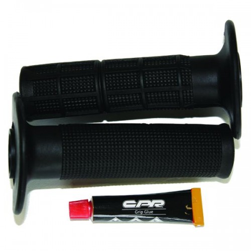 Grips Off Road Half Waffle W/Glue Black