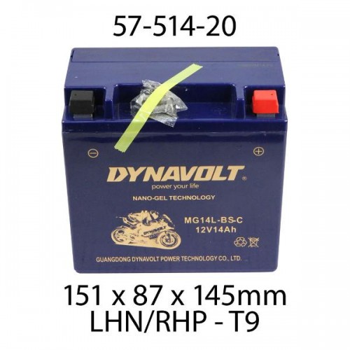 DYNAVOLT Gel Series MG14L-BS-C