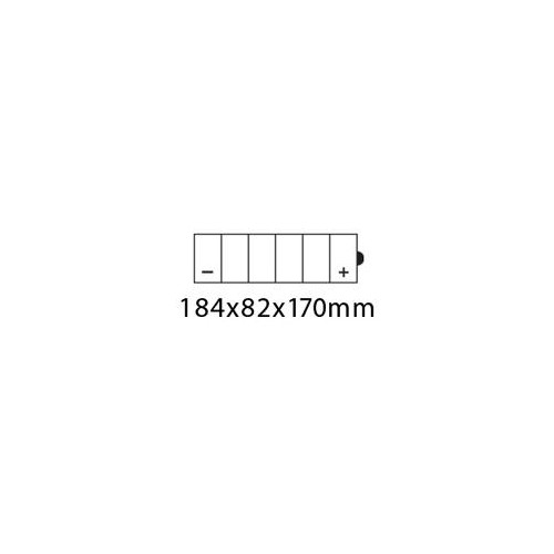 ROADSTAR Battery 51913/51814 CTN 4