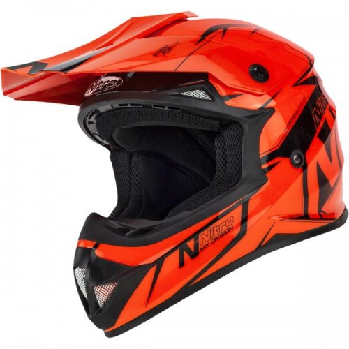 NITRO MX620 PODIUM JNR BLACK/ORANGE RANGE