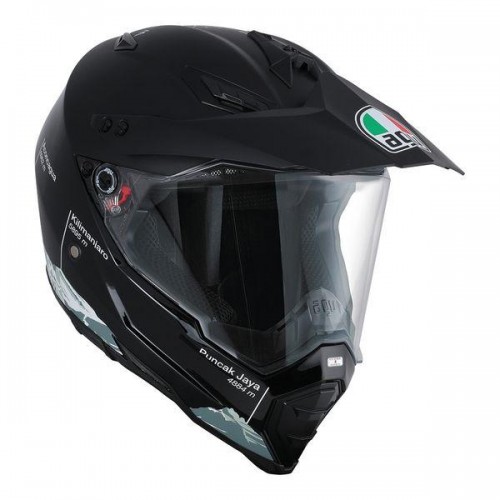 AGV AX-8 Dual Evo Wild Frontier Black/White