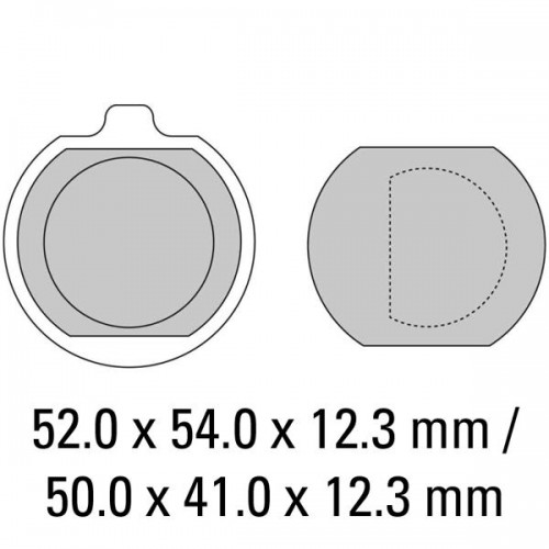 FERODO Brake Disc Pad Set FDB132P