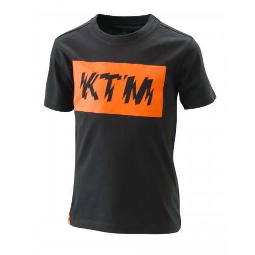 KIDS RADICAL LOGO TEE BLACK