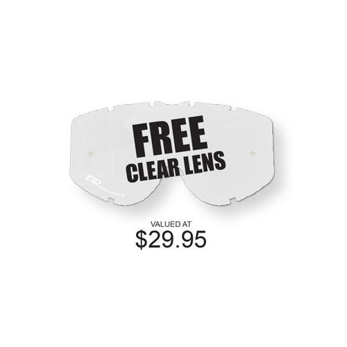 Progrip Menace 3404 Neon Yellow Goggles