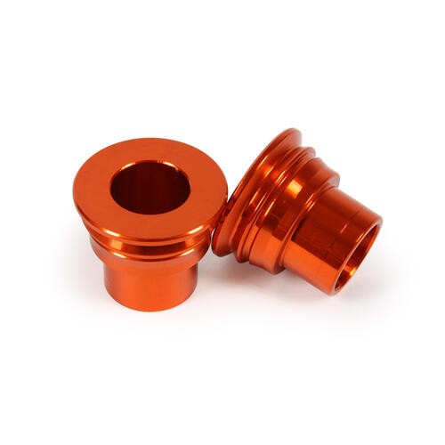 RHK KTM Orange Axle Spacers Front SX-SXF 125-250-350-450 2003-2014
