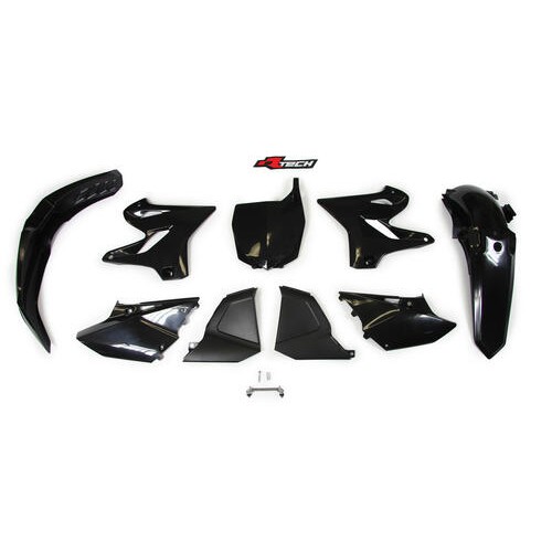 Rtech (Re-Style) Yamaha Black Plastic Kit YZ 250 2002-2019