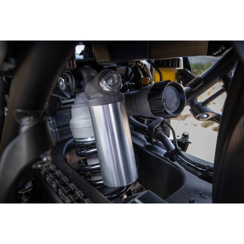 Rally developed rear suspension