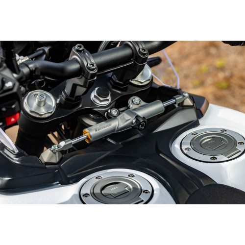 Adjustable steering damper