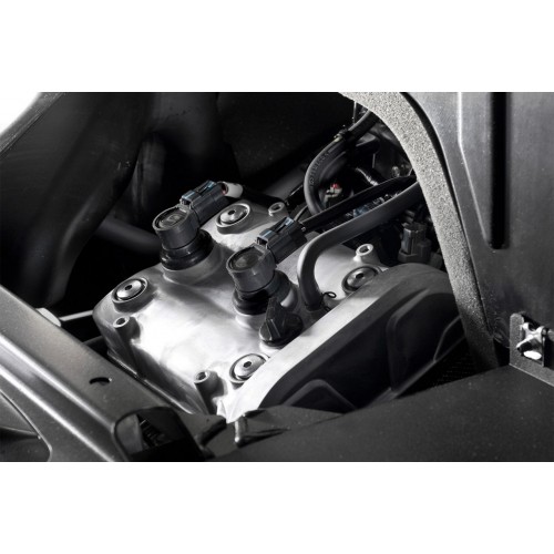 Powerful twin cylinder engine