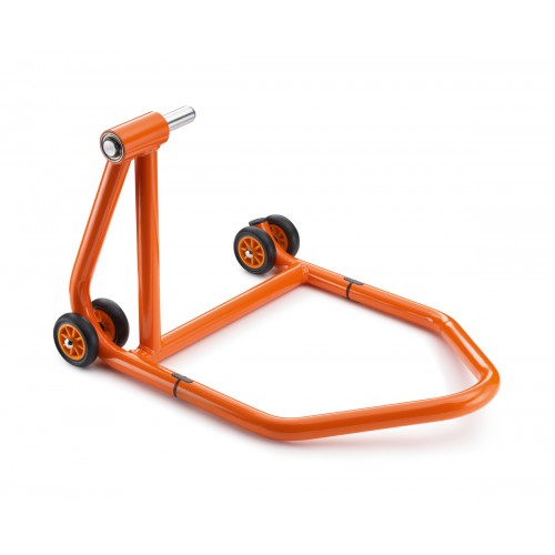 Rear wheel work stand
